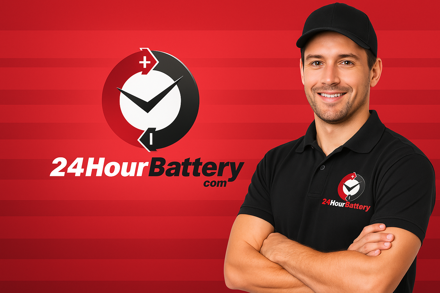 Car Battery Replacement performed at customer home with mobile technician installing a new battery safely